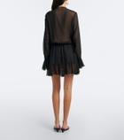 Bananhot Bellen ruffled minidress