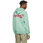 Wacko Maria Green Disco Devil Hoodie