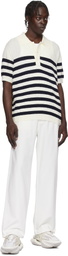 Balmain White Leather Unicorn Low-Top Sneakers