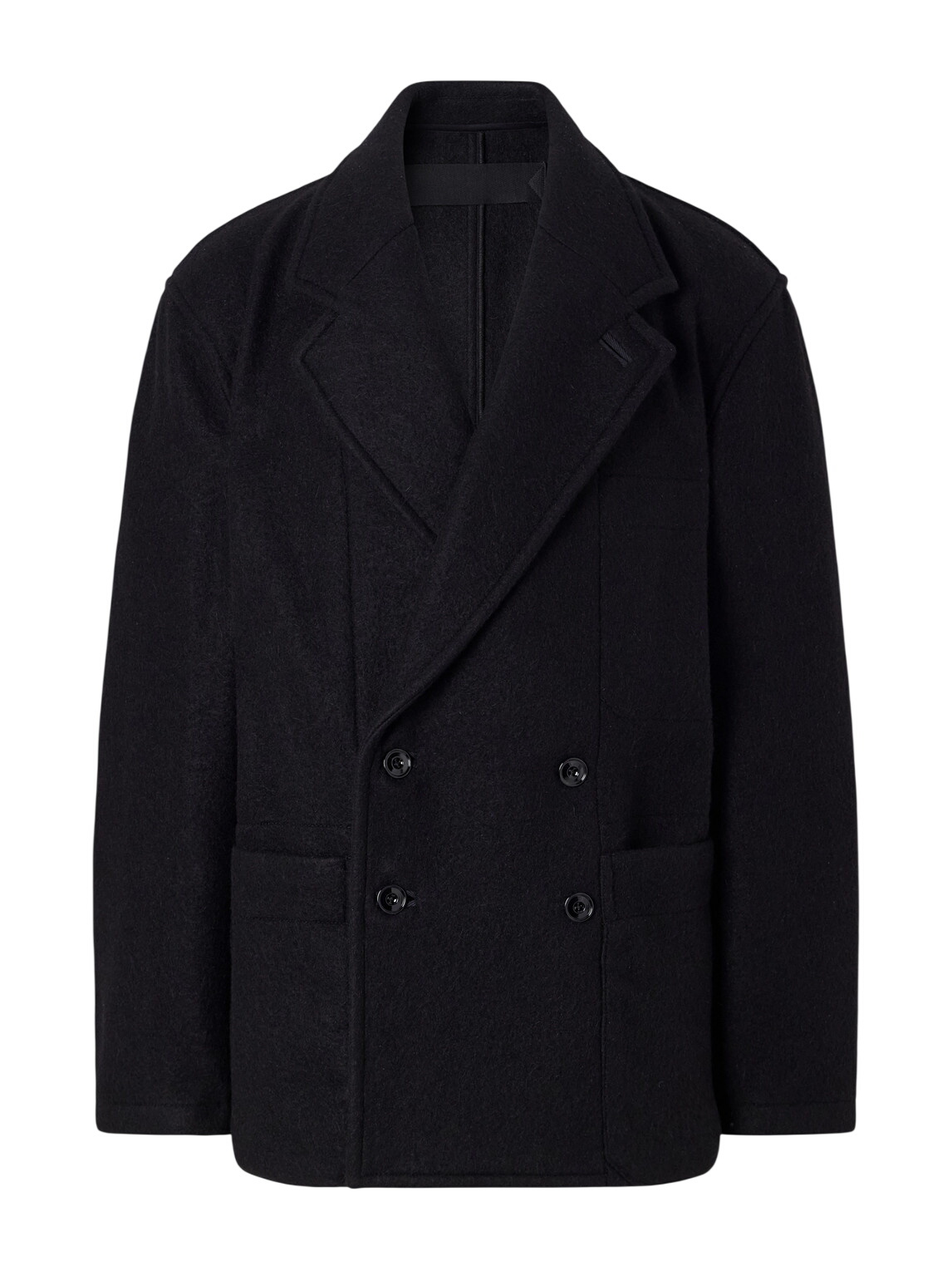 LEMAIRE Brown Dispatch Peacoat Lemaire