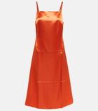 Loewe Satin midi dress