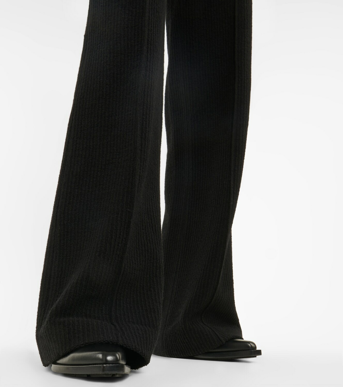 パンツ SEE BY CHLOE ARCHIVE VIRGIN WOOL SLACKS See by Chloé Virgin Wool Straight Leg Pants - Grey, 8.75
