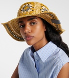 Loewe Paula's Ibiza crochet raffia bucket hat