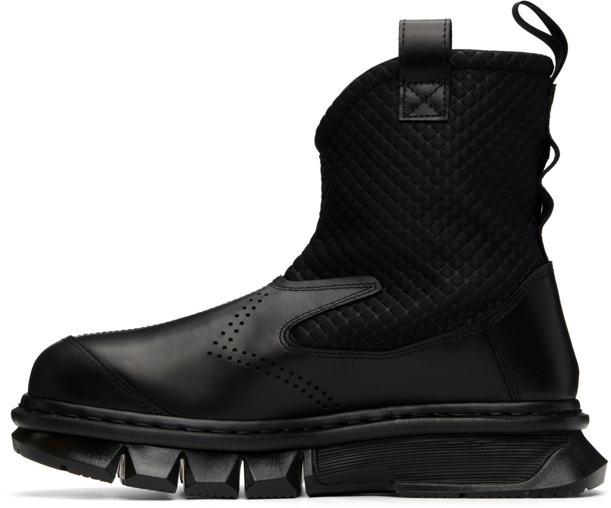 Dr. Martens Black Qubist Rigger Boots