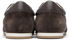 Common Projects Brown Minimal Runner Sneakers