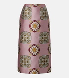 La DoubleJ Jacquard pencil skirt