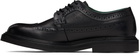 VINNY’s Black Vinnee Two-Tone Brogue Derbys
