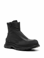 ALEXANDER MCQUEEN - Tread Slick Leather Ankle Boots