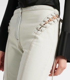 Blumarine Mid-rise slim jeans