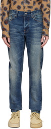 Nudie Jeans Blue Steady Eddie II Jeans