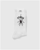 Edwin Spider Socks White - Mens - Socks