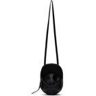 JW Anderson Black Leather Cap Bag