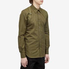 Alexander McQueen Men's Harness Shirt in New Khaki