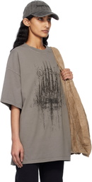 Liza Keane Gray 'Wet Dreams' T-shirt