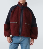 JW Anderson Colorblocked fleece jacket