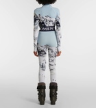 Perfect Moment High-rise jacquard leggings