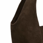 Mazi Untitled Flow Suede Tote Bag in Brown 
