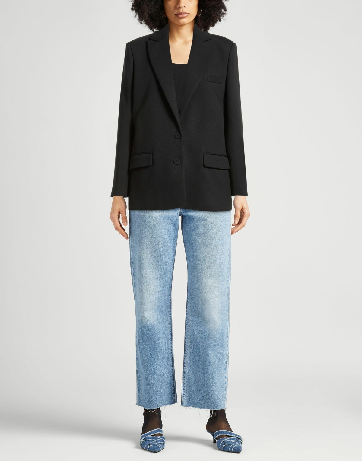 Jijil Womens Blazer in Black