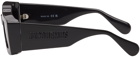 Jacquemus Black Le Raphia 'Les Lunettes Tupi' Sunglasses