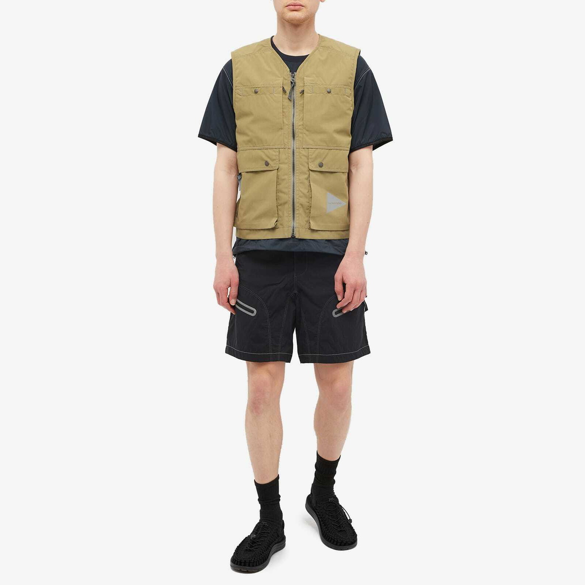 And Wander Men's Kevlar Vest in Beige and Wander