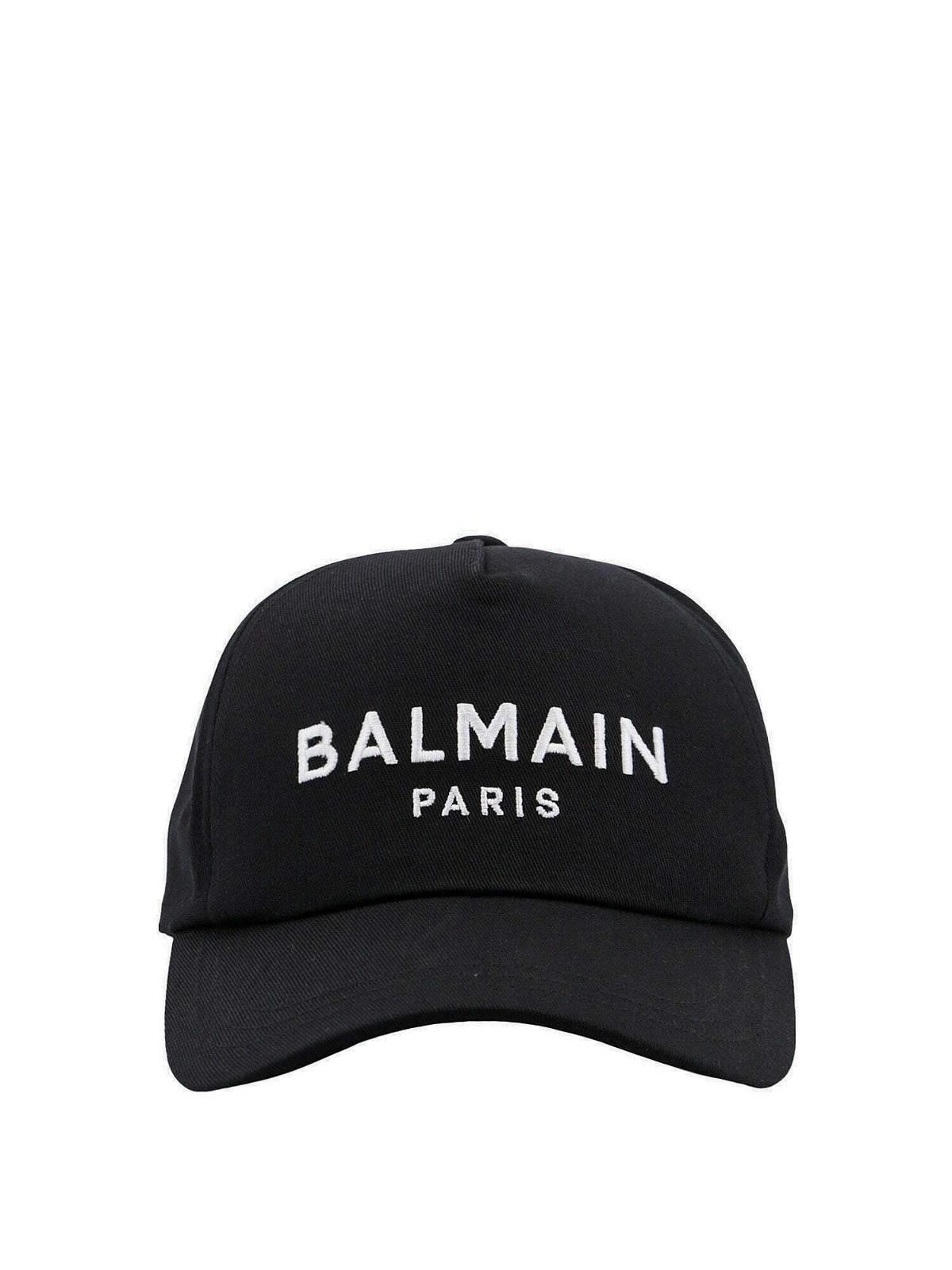 Balmain Hat Black Mens Balmain