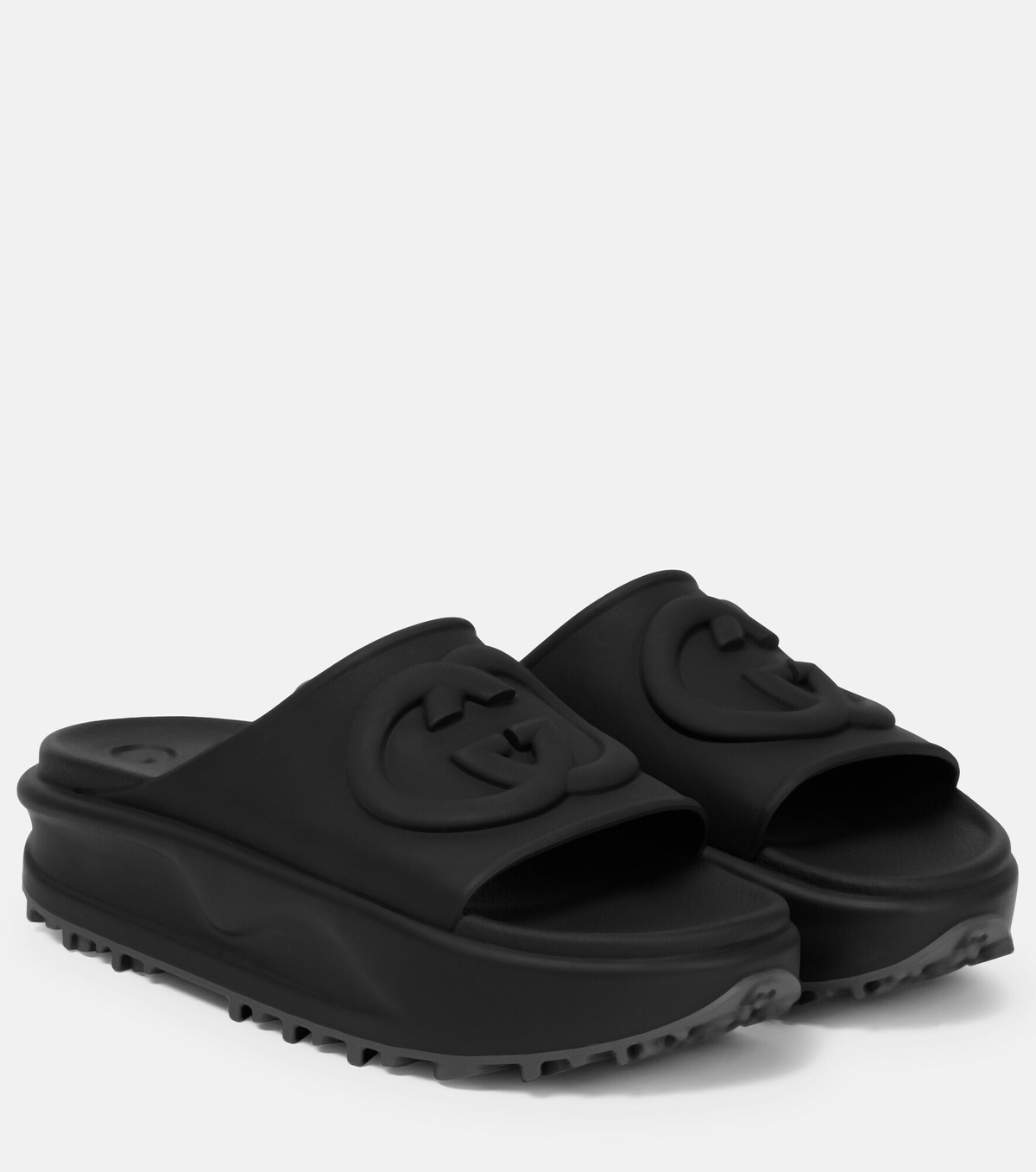 Gucci - GG rubber slides