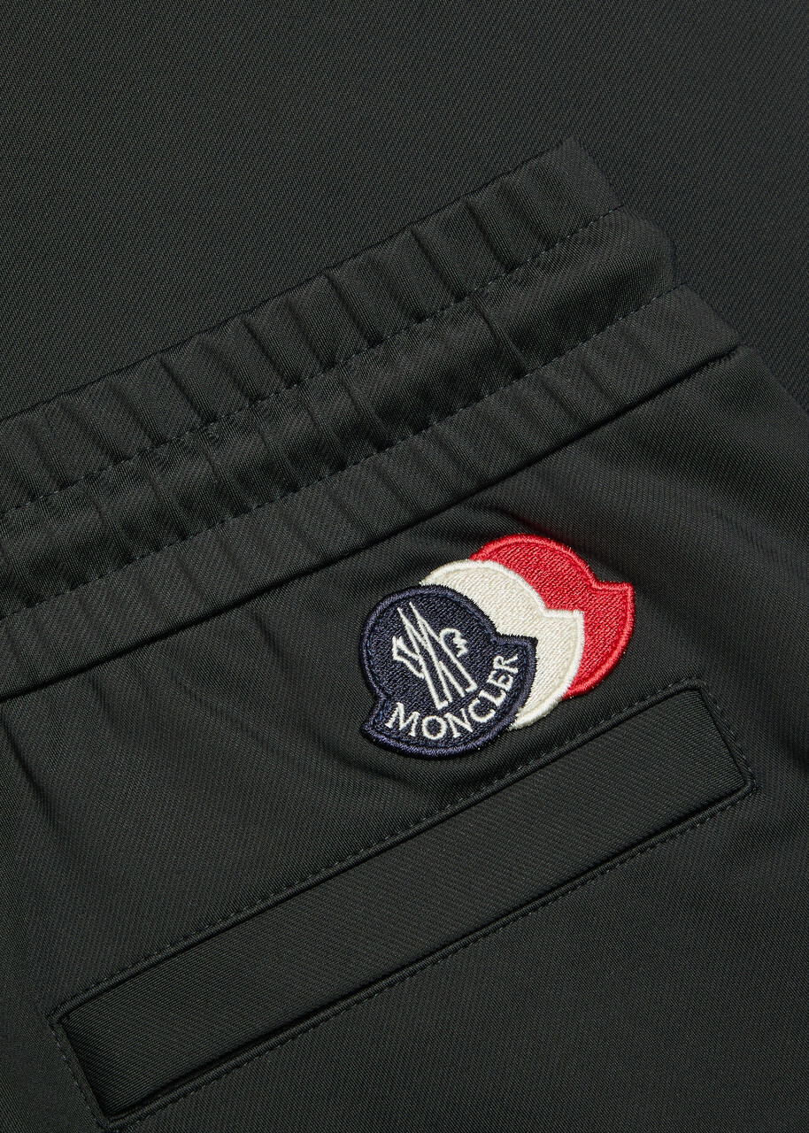 Moncler Logo-appliquéd Jersey Sweatpants Dark Blue