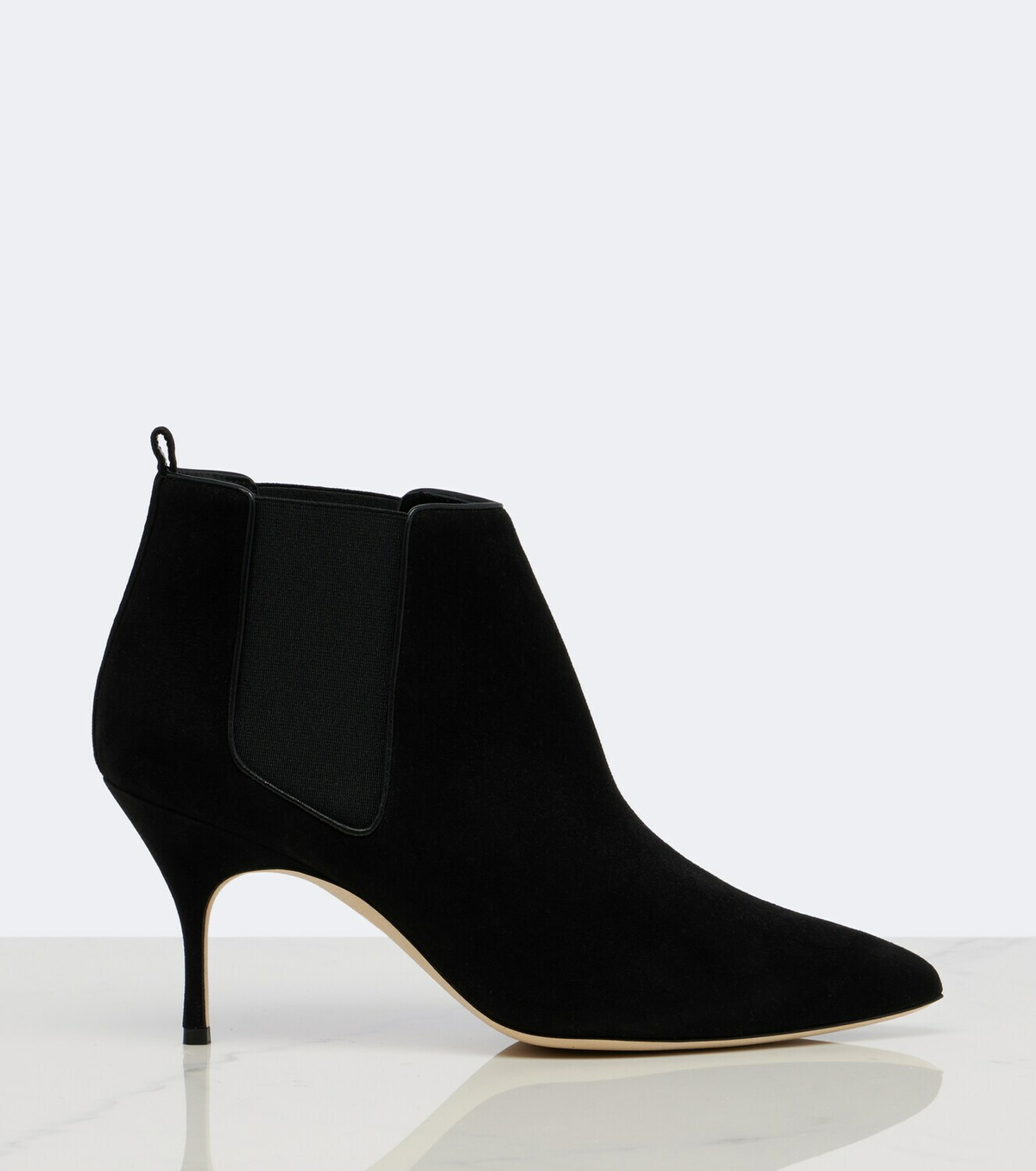 Manolo Blahnik Dildi suede ankle boots