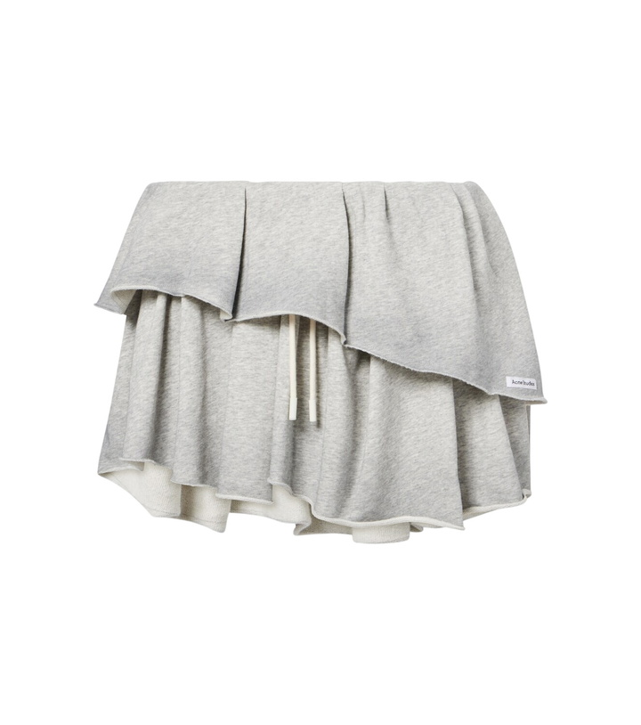 Photo: Acne Studios Cotton miniskirt