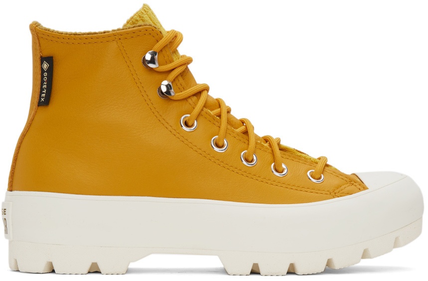 Yellow Chuck Taylor All Star Winter Hi Sneakers Converse