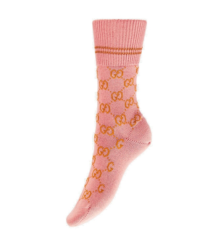 Photo: Gucci GG cotton-blend socks
