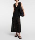 Toteme Broderie anglaise cotton maxi dress
