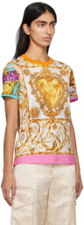 Moschino Multicolor Scarf T-Shirt
