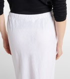 Velvet Beka linen maxi skirt