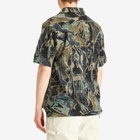thisisneverthat Men's Jacquard Pattern Shortsleeve Shirt in Black