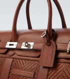 Brunello Cucinelli Country leather tote bag