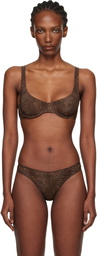 Fruity Booty Brown Leopard Shania Bra