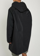 Rick Owens Gimp Mac Hooded Coat Black