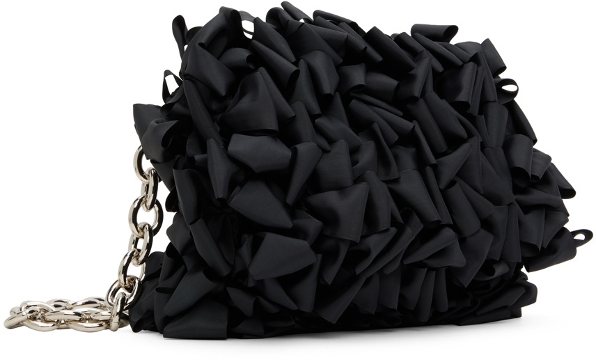 Molly Goddard Black Youko Messenger Bag