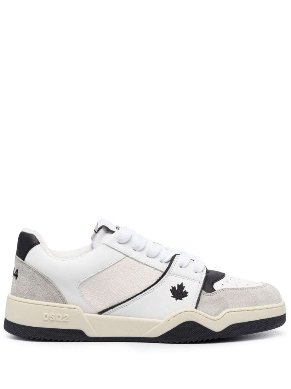 DSQUARED2 - Spiker Leather Sneakers Dsquared2