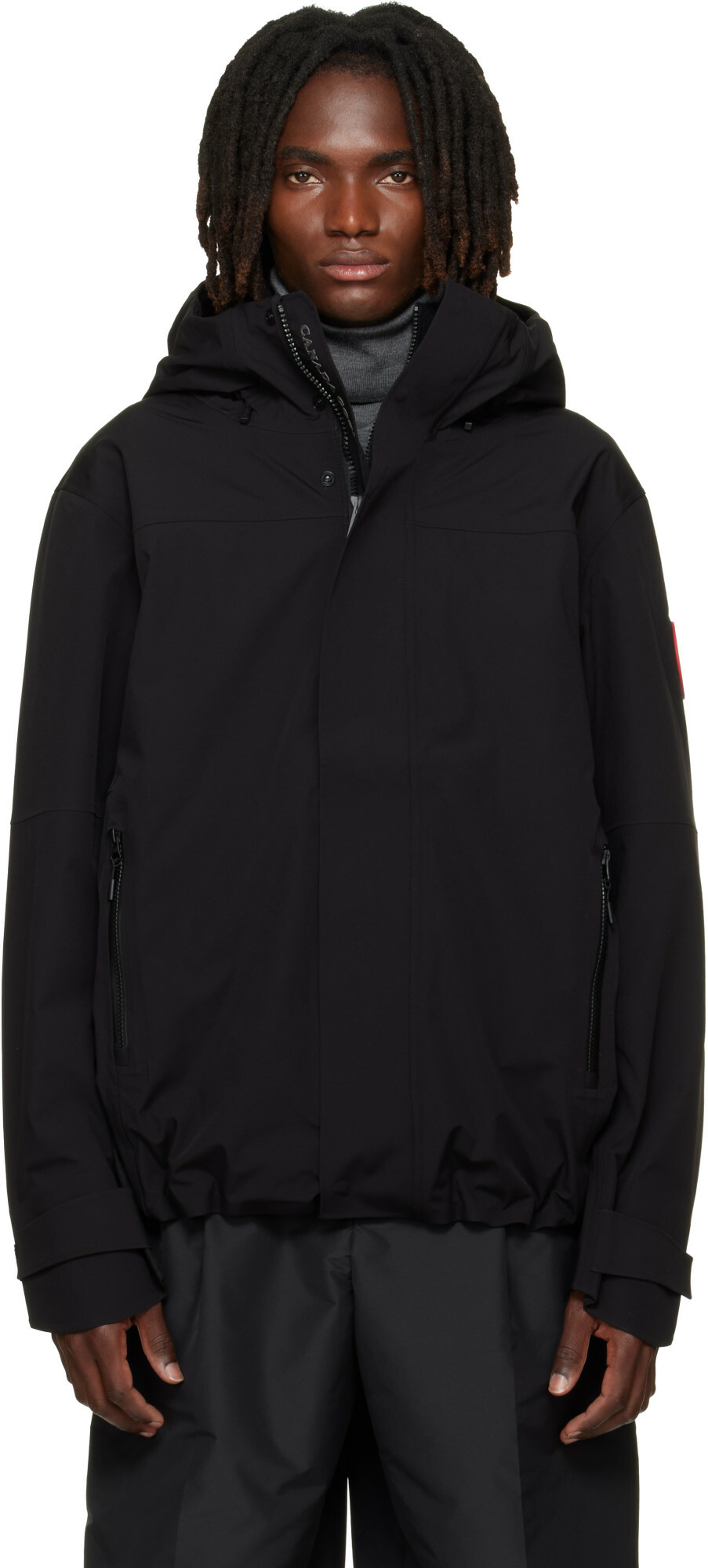 Canada Goose Black Rupert Rain Jacket