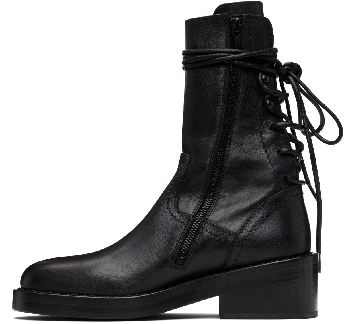 Ann Demeulemeester Black Henrica Boots