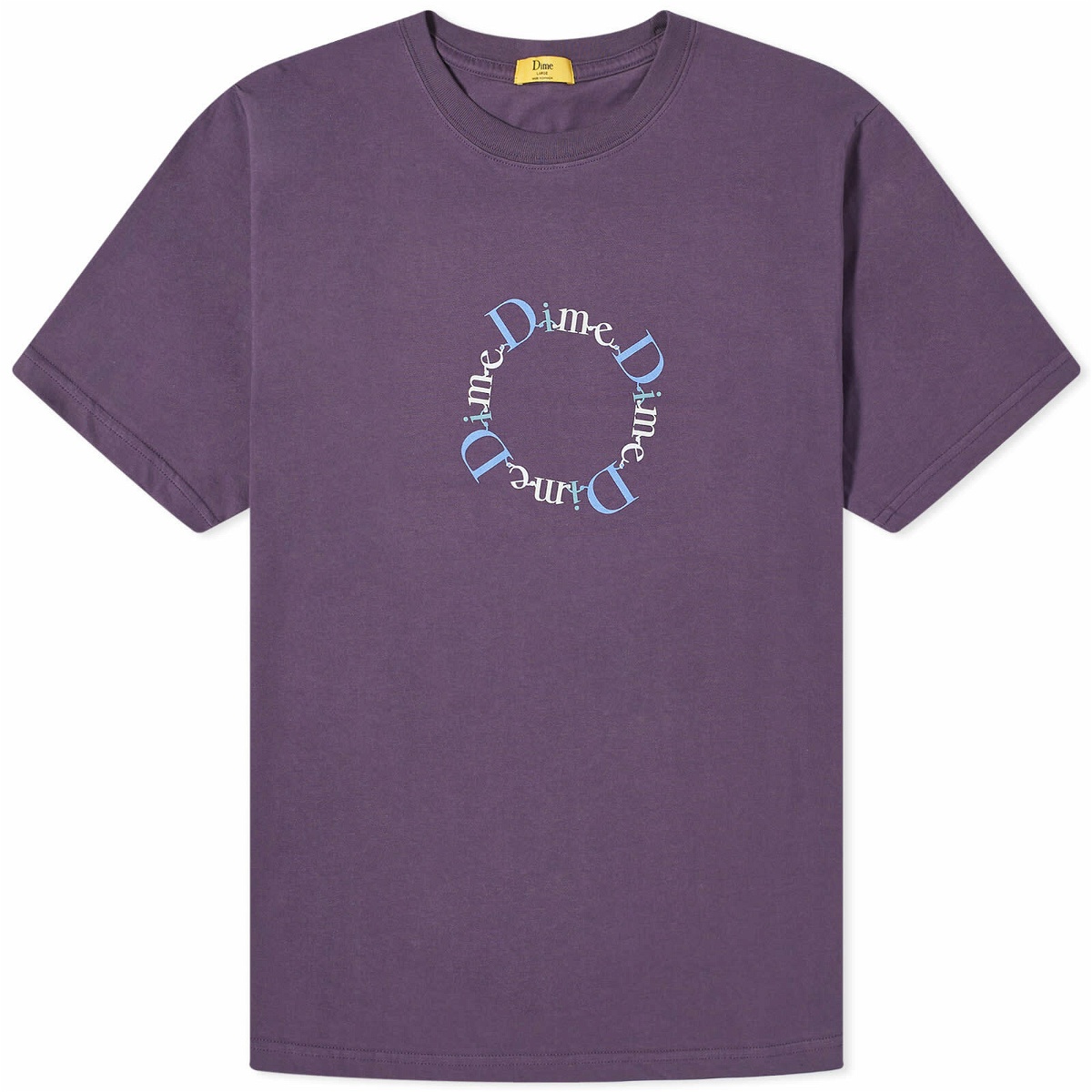 Photo: Dime Men's Classic BFF T-Shirt in Dark Purple