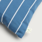 HAY Outdoor Market Cushion in Blue/Beige Stripe