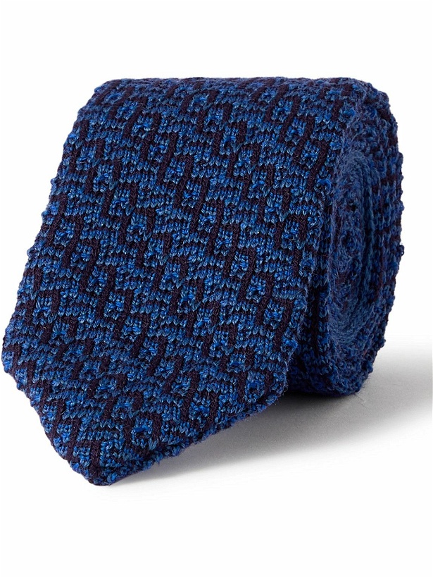 Photo: Missoni - 6cm Knitted Wool Tie