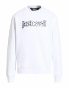 Just Cavalli Mens Sweatshirt in White