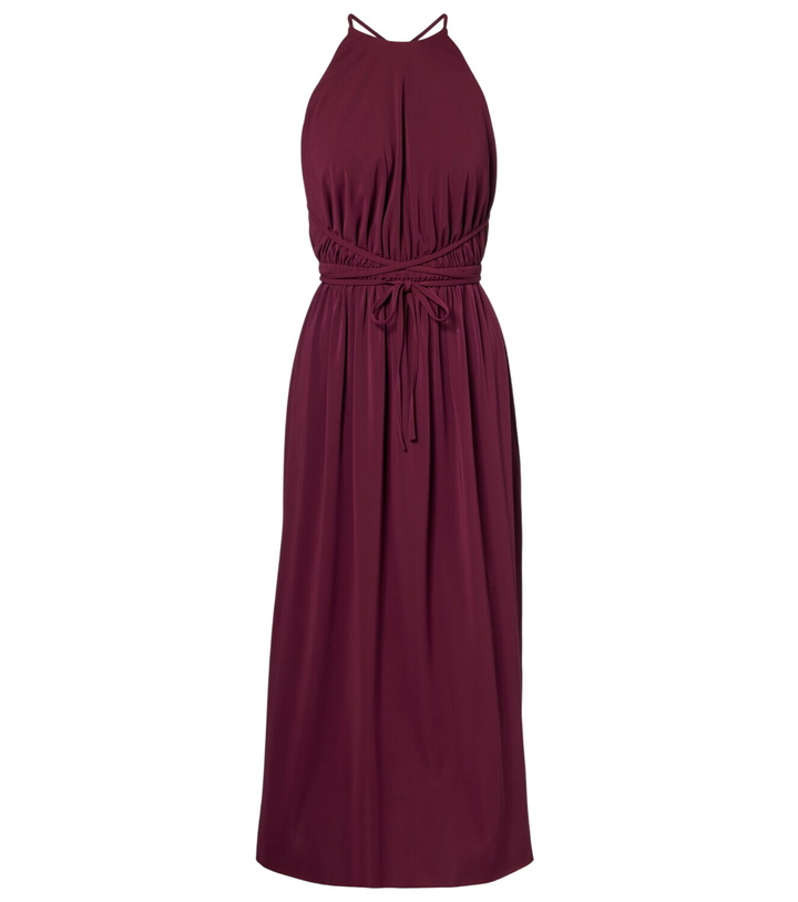 Photo: Eres Ines halterneck jersey midi dress