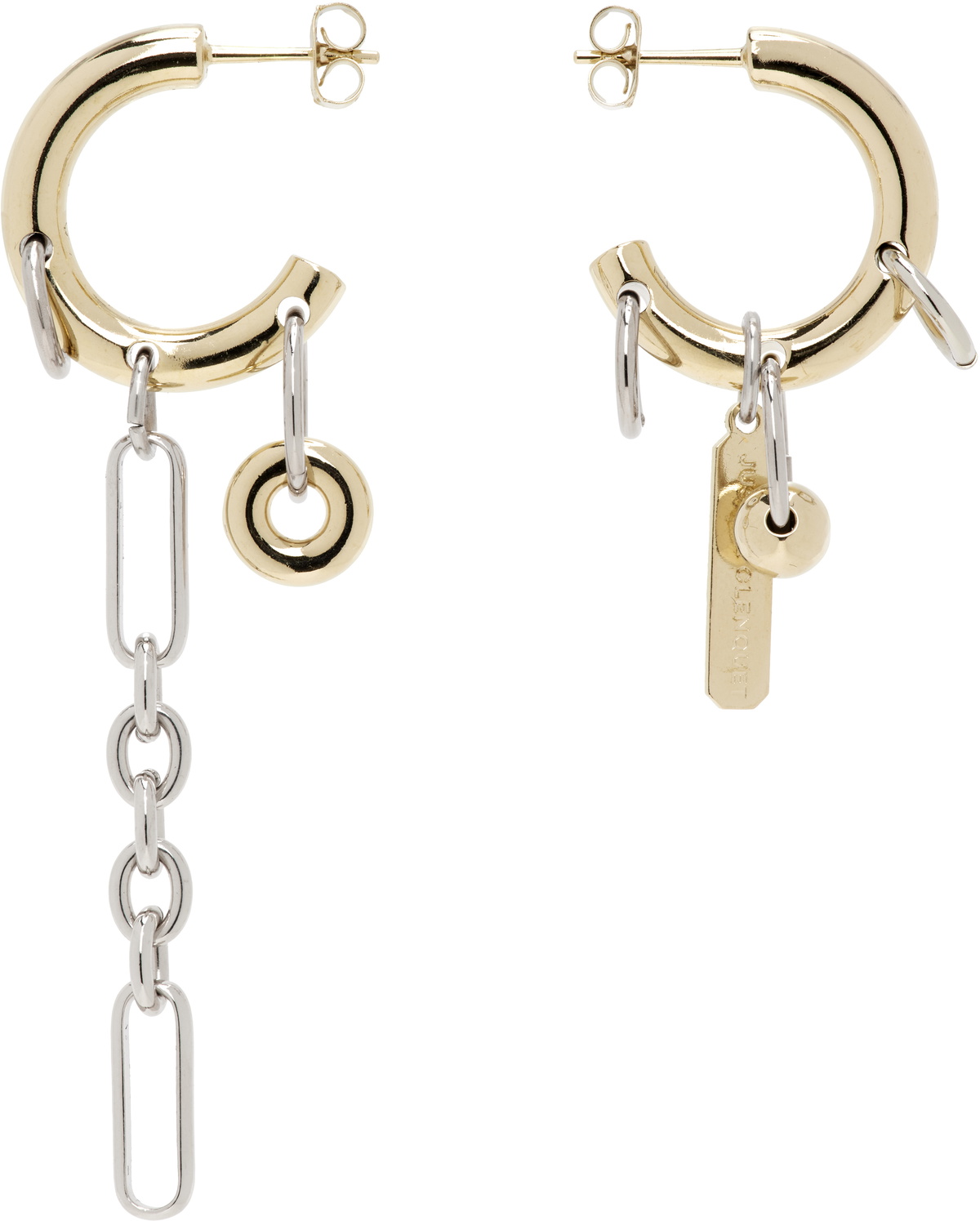 ピアス Justine Clenquet FW25 DARIA EARRING (DARIAEARRINGS GOLD) Justine Clenquet - DARIA EARRINGS | HBX - Globally Curated