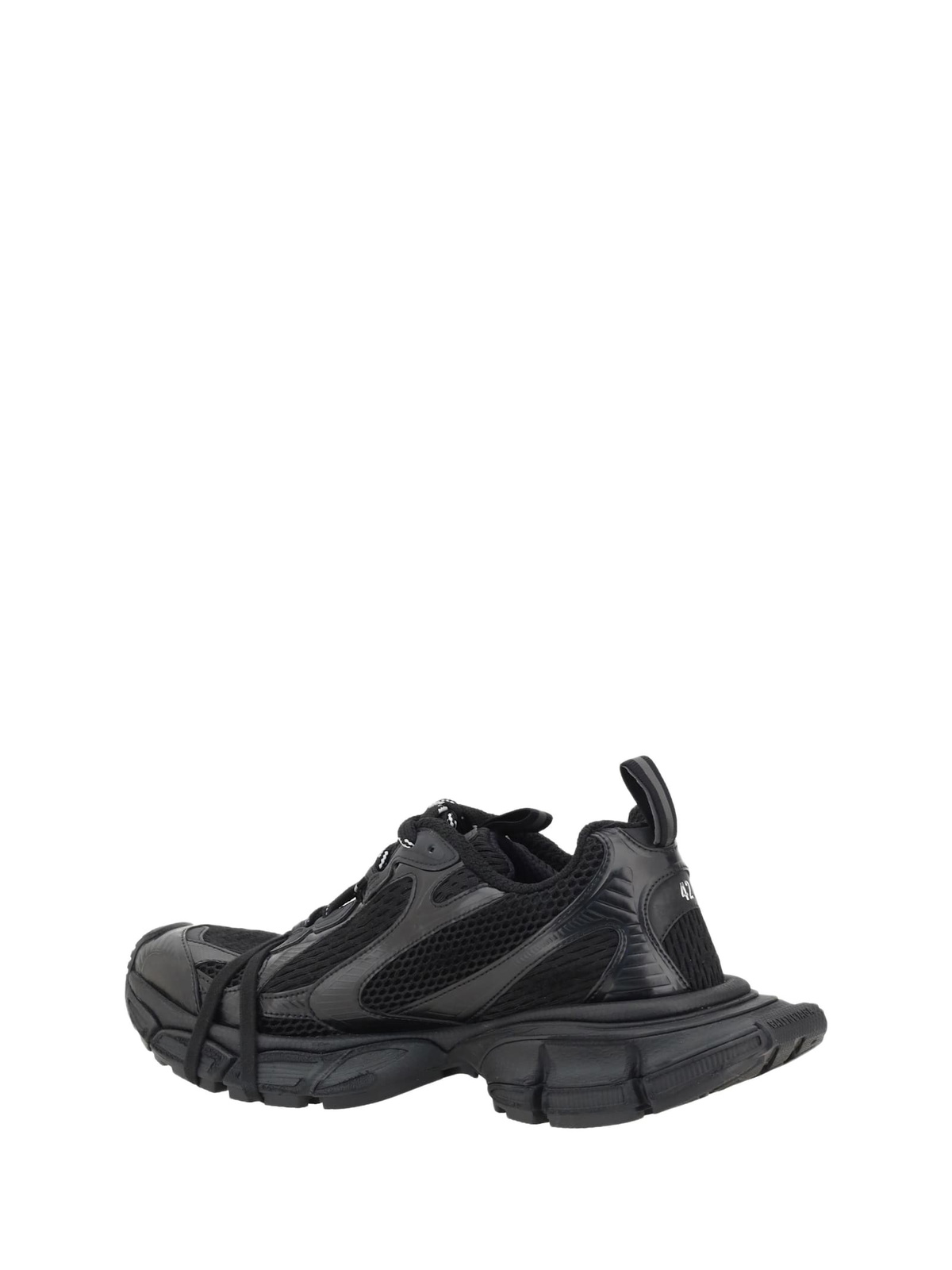 Balenciaga Black Mesh And Rubber 3xl Sneakers Balenciaga