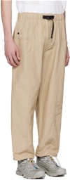 South2 West8 Beige Belted C.S. Trousers